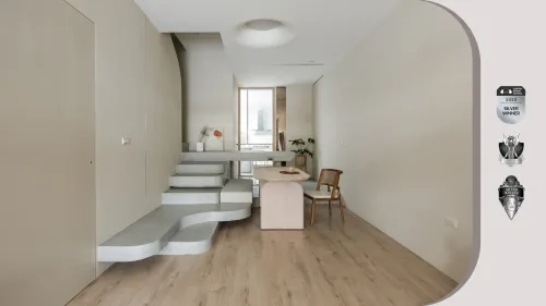 2024 FRENCH銀獎作品 ! 齊斯設計 當日光溫煦漫灑 生活隨著日常有了勻度有致的節奏