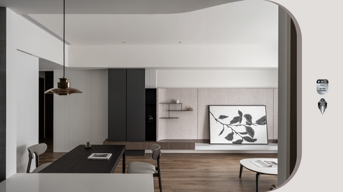 2024 倫敦設計銀獎作品 ! 吾丘設計 在灰白交織的光影下 每一處細節都在述說著和諧與雅致的生活詩篇