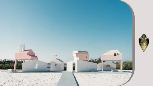 2024 MUSE金獎作品 ! 有村藝術 結合當地文學和聚落元素進行詮釋 表達出四種角色定位的生命舞台