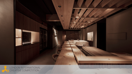 琢隱設計｜鮨崤 ｜ 沉浸在森林的芬芳饗宴