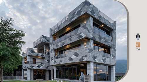 2024 MUSE白金獎作品 ! 瓦居設計 山林古木承接不完美的你我 萬年孤寂隨煙霧蒸散 自在與喜悅充盈於心