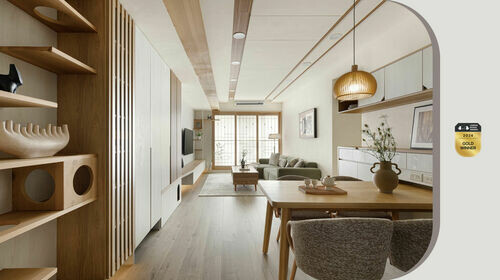 2024倫敦設計獎金獎作品！沐舍國際設計室內裝修 讓自然光景成為室內設計的一部分