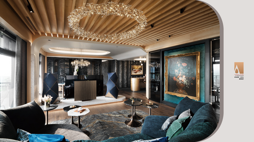 2024 A' Design Award 銅獎作品 ! ACE 空間制作所 將藍海的瑰寶與綺麗再現於豪華住宅之中