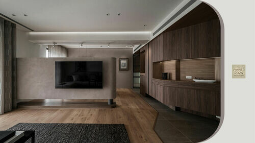 2024TAC世界設計獎獲勝作品！ 三月木室內裝修設計 檀室素淨水沉香 雅光譾室透蘊生