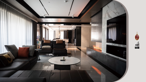 2024 TITAN金獎作品 ! 趣空間設計 場域的精緻與知性正呢喃出業主對葡萄酒的熱愛和品味 同時反映生活的藝術