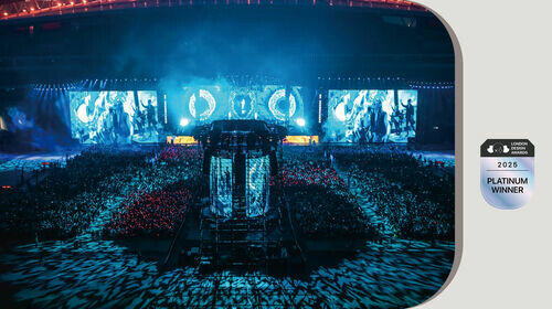 亞斯娛樂製作股份有限公司 aMEI張惠妹ASMR max巡迴演唱會 | 2025 London Design Awards Winners 榮獲白金獎 !