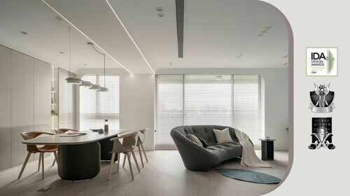 凱豐設計室內裝修有限公司-中原大學設計學博士學位學程 漫步柔光 | 2024 IDA榮譽提名、2025 French Design Awards銀獎、2025MUSE Design Awards銀獎！