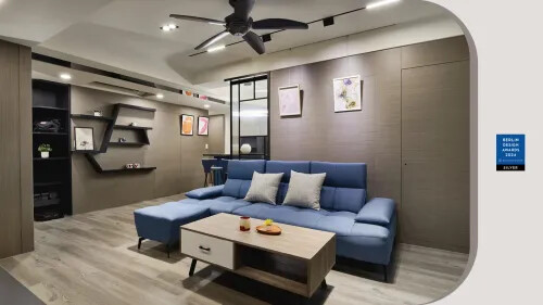 2024 柏林設計獎銀獎作品!登豐室內裝修 將立體與平面、寫實與抽象 達到一種巧妙的平衡