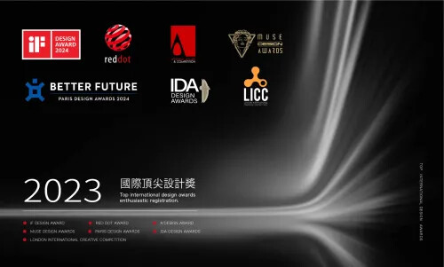 一同角逐2023-2024年度國際設計獎！激發創意 共創更好的設計產業環境！