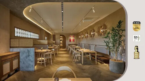 2023 IDA榮譽提名——睿璽空間設計 重現新加坡主廚的故鄉回憶 為客人帶來獨特用餐體驗