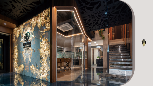 2024 MUSE金獎作品 ! 文硯室內裝修設計 石紋x燈光烘托大器不凡之姿