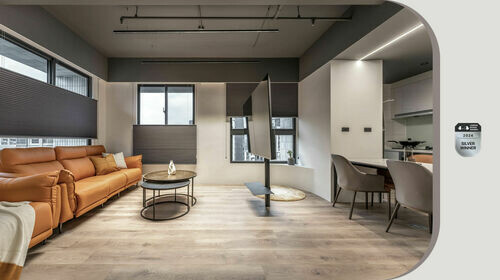 2024倫敦設計獎銀獎！沐雨室內裝修設計 細膩詮釋單身貴族的品味生活