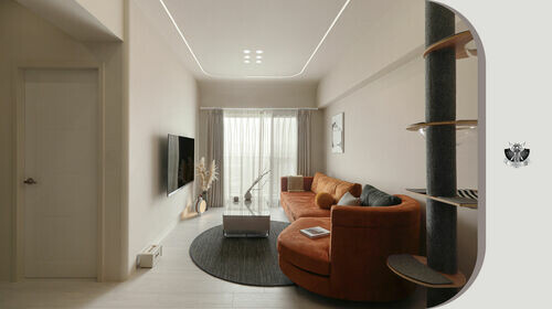 2024 法國設計獎銀獎作品!大嵒空間設計 打造獨特個性與毛孩友善的理想居所