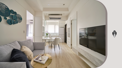 2024 MUSE銀獎作品 ! 次動線室內設計 讓光線在小宅中自由舞動 每一寸空間都成為明亮與美好的詩篇