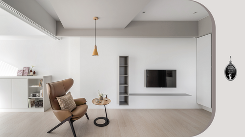 2024 TITAN銀獎作品 ! 以光室內設計 獨處優雅生活的縮影 輕盈感與淺色調的完美融合