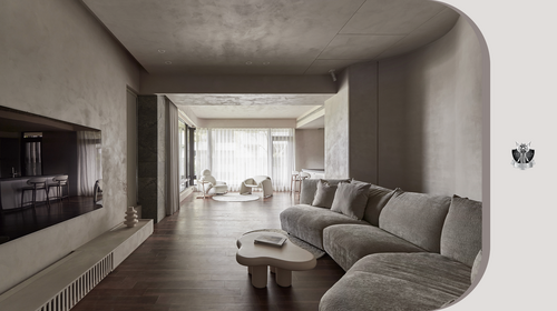 2024 FRENCH銀獎作品 ! 翔騏空間設計 清晨的陽光穿透葉縫 斑駁地灑在靜謐的室內 帶來期盼一天之始的美好與希望