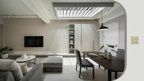 2024TAC世界設計獎獲勝作品 ! 三月木室內裝修設計 以戚風般的柔和韻律 將光影編織成夢境般的棲所