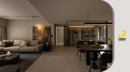 2024 K-Design Award 獲獎作品！宅集制作室內裝修 在簡約的線條與溫潤的光影之中 心靈找到淨化的靜謐