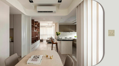 2024TAC世界設計獎佳作作品 ! 映冉空間規劃 將一股自然而現的歸屬感 以一筆筆精細拿捏的底蘊勾勒出家的起點