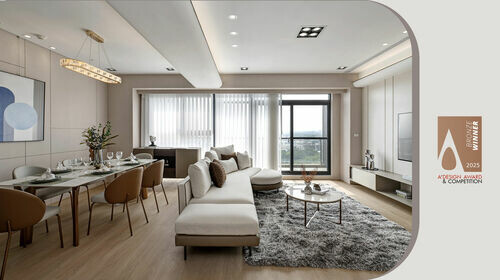 廣延室內空間設計 輕奢人文 | 2025 Bronze A' Design Award 榮獲銅獎!