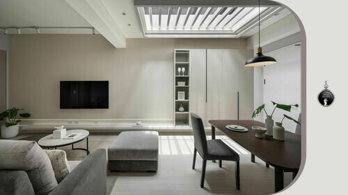 2024TITAN創新設計獎銀獎作品! 三月木室內設計 絕美天井_沉浸天光幻境中