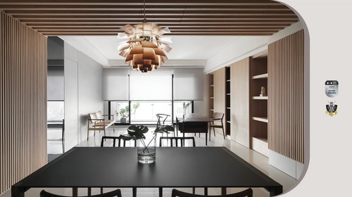 2024 倫敦設計銀獎作品 ! 亞沃創意室內設計 適當的自然採光和通風的設計使得環境更加健康宜人