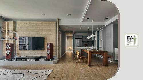 安喆空間設計 餘韻 | 2024 IDA榮譽提名！