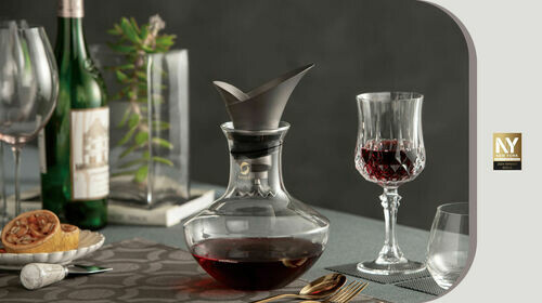 2024紐約產品設計獎金獎!耿鈦國際有限公司 優雅品酒的儀式感