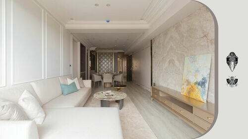 2024 MUSE銀獎作品 ! 房角石室內裝修設計 讓寧靜與浪漫相聚 任由折光譜寫迷人場景