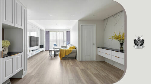 僑業室內裝修有限公司 霧白調和 | 2025 French Design Awards 榮獲銀獎！