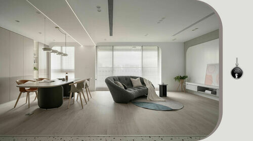 2024TITAN地產大獎銀獎作品! 中原大學設計學博士學位學程 漫步於柔光中 享受日常生活的寧靜