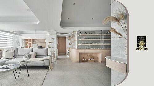 築汨室內裝修設計工程有限公司 貓日| 2025 MUSE Design Awards 榮獲金獎！