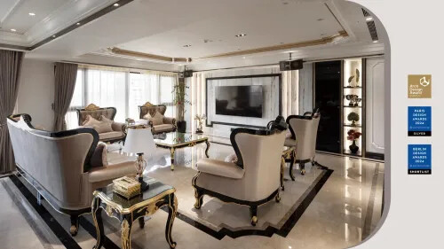 2024 巴黎設計獎銀獎作品—— 蒔築設計 清晨朝陽灑落在玫瑰田園 成為金色的花海