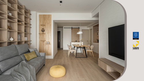 2024 巴黎設計獎銀獎作品—— 三月木設計 生活、自我、住宅 三者心心相印