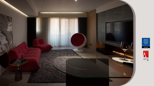 2024 米蘭設計獎銀獎作品!澄敘室內裝修設計 以光影和色彩交織 營造溫暖與品味的生活場景