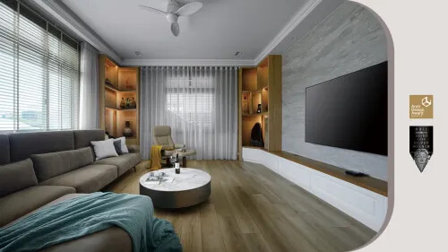 2024 ARCH銅獎作品!藝喆創作室內設計 引綠意為空間作畫 光、風與人的對話