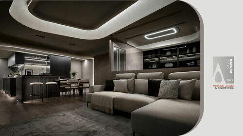 綠意築居室內裝修有限公司 光域浮岸 | 2025 Bronze A' Design Award 榮獲銀獎!