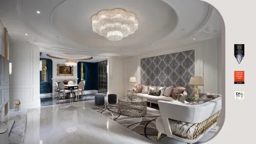 蒔築設計 以精緻的雕花與金屬細節 帶你進入清新格調的水藍色世界!榮獲MUSE、倫敦與IDA等多項國際認可