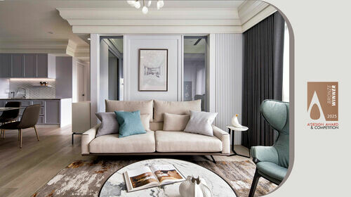 群築室內裝修設計有限公司 香芋·相遇 | 2025 Bronze A' Design Award 榮獲鐵獎!