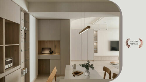 谷田室內設計 秋穗之感 | 2025 Houzee Awards 榮獲銅獎 !