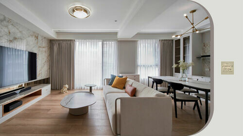 2024TAC世界設計獎獲勝作品！群築室內裝修設計有限公司 勾動出精緻生活最好的細膩況味