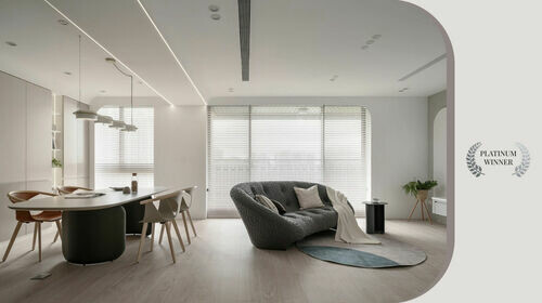 中原大學設計學博士學位學程 漫步柔光 | 2025 Houzee Awards 榮獲白金獎 !