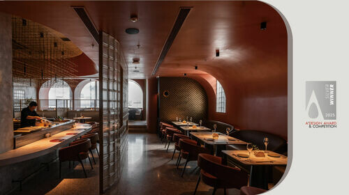 形繹空間設計 爐端割烹 | 2025 Bronze A' Design Award 榮獲銀獎!