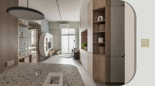 2024TAC世界設計獎佳作作品 ! 蒔頤室內裝修設計 由月光勾起的彎杓 輕取一瓢一室的美好