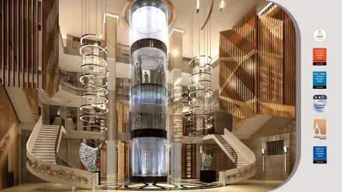 2024 柏林設計獎銀獎作品！磐石設計 運用天然建材 打造奢華公設空間