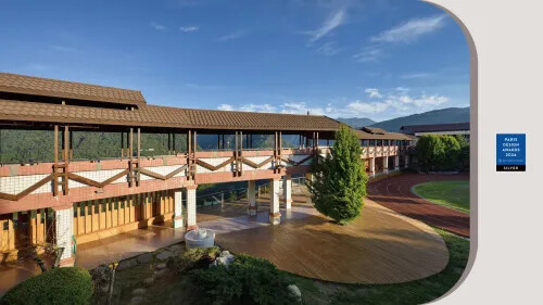 2024 巴黎設計獎銀獎作品—— 諾比陶空間設計 創造山林校園的深度美